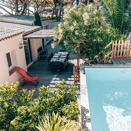 Villa Maison Familiale Avec Piscine Privee Chauffee En Bord De Mer, Frais Obligatoires A Regler Sur Place Linge & Menage, Voir Profil, Hote,Family House With Private Heated Pool, Mandatory Fees To Be Paid On Site Sainte-Maxime Exterior foto