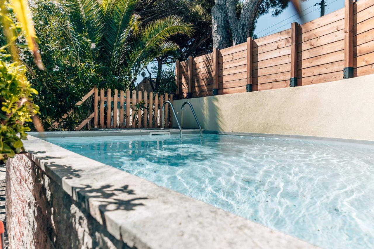 Maison Familiale Avec Piscine Privee, Plage A Pied, Frais Obligatoires A Regler A L'Arrivee, Linge 15E Par Pers & Menage 70E Par Sejour Voir Profil Mandatory Fees In Cash To Be Paid On Arrival Linen 15E Per Person 70E Housekeeping Per Stay Sainte-Maxime Exterior foto