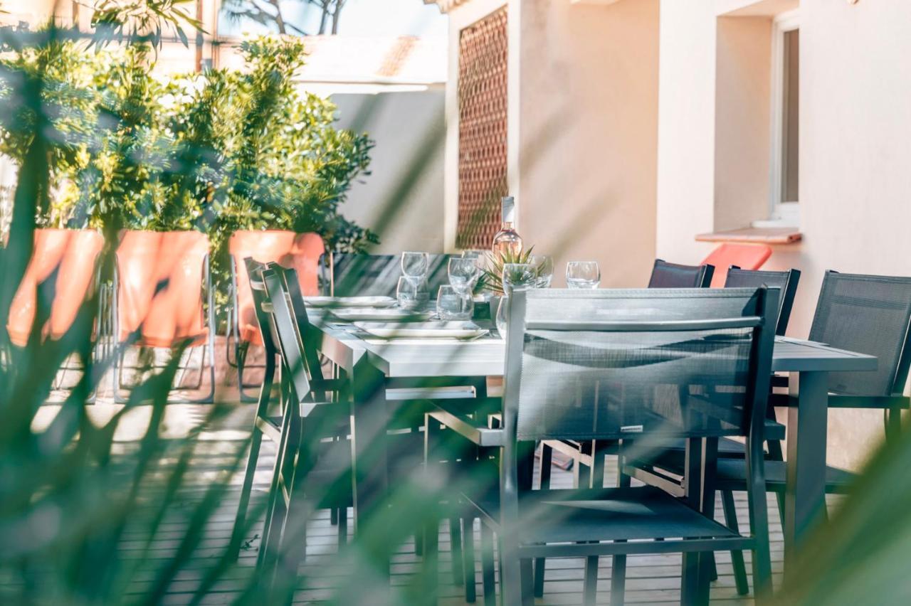 Maison Familiale Avec Piscine Privee, Plage A Pied, Frais Obligatoires A Regler A L'Arrivee, Linge 15E Par Pers & Menage 70E Par Sejour Voir Profil Mandatory Fees In Cash To Be Paid On Arrival Linen 15E Per Person 70E Housekeeping Per Stay Sainte-Maxime Exterior foto