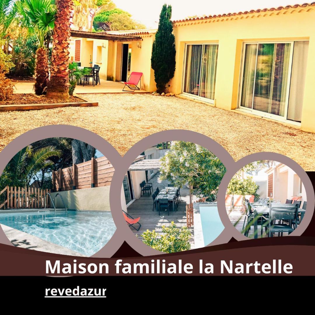 Maison Familiale Avec Piscine Privee, Plage A Pied, Frais Obligatoires A Regler A L'Arrivee, Linge 15E Par Pers & Menage 70E Par Sejour Voir Profil Mandatory Fees In Cash To Be Paid On Arrival Linen 15E Per Person 70E Housekeeping Per Stay Sainte-Maxime Exterior foto